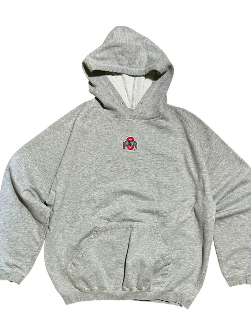 Ohio State Buckeyes Center Logo Antigua Athletic Vintage Sweatshirt, Men's XL
